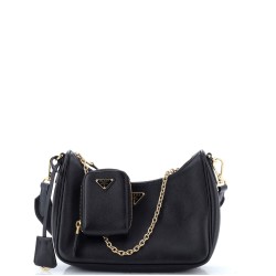 Re-Edition 2005 Shoulder Bag Saffiano Leather Small