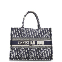 Book Tote Oblique Canvas Medium