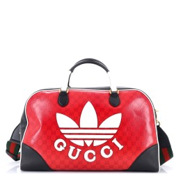 x adidas Duffle Bag GG Coated Canvas Large