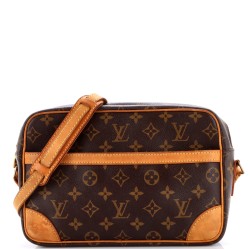 Trocadero Handbag Monogram Canvas 27