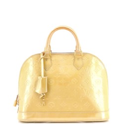 Alma Handbag Monogram Vernis PM