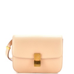 Classic Box Bag Grainy Leather Medium