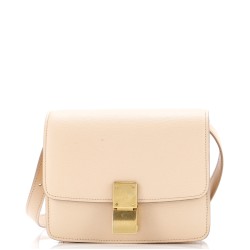 Classic Box Bag Grainy Leather Small