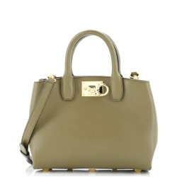 Studio Box Satchel Leather Small