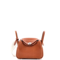 Lindy Bag Barenia Faubourg with Canvas Mini