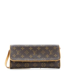 Twin Handbag Monogram Canvas PM