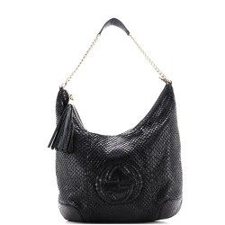 Soho Chain Hobo Python Medium