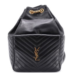 Joe Backpack Matelasse Chevron Leather