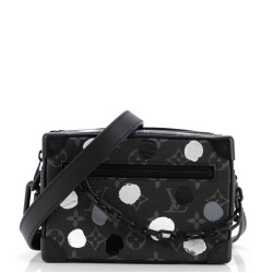 Soft Trunk Bag Yayoi Kusama Painted Dots Monogram Eclipse Canvas Mini