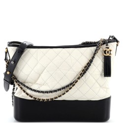 Gabrielle Hobo Quilted Aged Calfskin Large