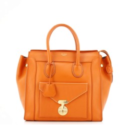 Luggage Bag Grainy Leather Mini