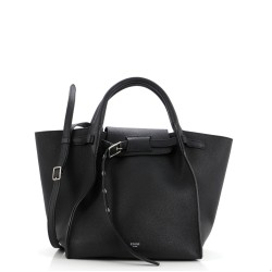 Big Bag Grained Calfskin Small