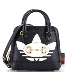 x Adidas Horsebit 1955 Top Handle Bag Leather with Applique Mini