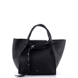 Big Bag Grained Calfskin Small