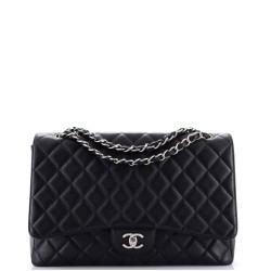 Vintage Classic Single Flap Bag Quilted Caviar Maxi