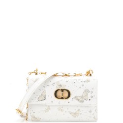 Miss Caro Flap Bag Printed Leather Mini