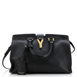 Classic Y Cabas Leather Small