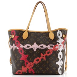 Neverfull NM Tote Limited Edition Bay Monogram Canvas MM