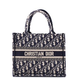 Book Tote Oblique Canvas Small