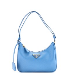 Re-Edition Hobo Saffiano Leather Mini