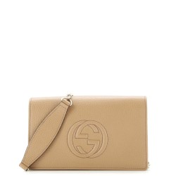 Soho Wallet on Chain Leather