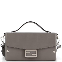 Baguette Soft Trunk Bag Zucca Leather