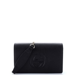 Soho Wallet on Chain Leather