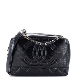 Timeless CC Camera Bag Quilted Shiny Aged Calfskin Medium