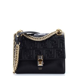 Kan I Bag Zucca Embossed Leather Small