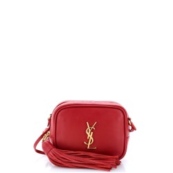 Classic Monogram Blogger Crossbody Bag Leather Small