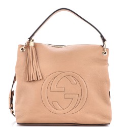 Soho Convertible Hobo Leather Large