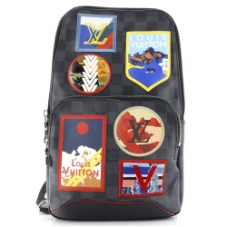 Avenue Sling Bag Alps Patches Damier Graphite