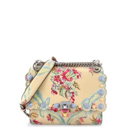 Kan I Bag Embellished Printed Leather Small