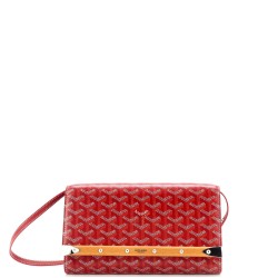 Monte Carlo Clutch with Strap Coated Canvas PM