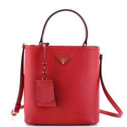 Panier Bucket Bag Saffiano Leather Medium