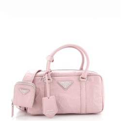 Re-Edition Top Handle Bauletto Bag Nappa Antique Medium