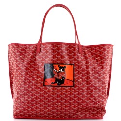 Anjou Reversible Tote Coated Canvas GM