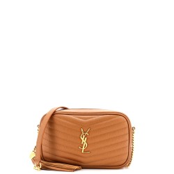 Lou Camera Bag Matelasse Chevron Leather Mini