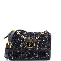 Miss Caro Flap Bag Cannage Quilt Tweed Mini
