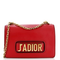 J'Adior Flap Bag Leather Medium
