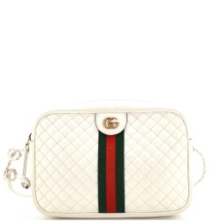 Trapuntata Camera Bag Quilted Leather Small