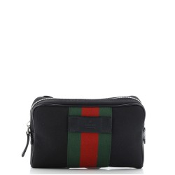 Web Zip Around Waist Bag Techno Canvas