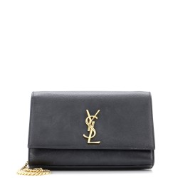 Classic Monogram Crossbody Bag Grainy Leather Medium