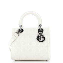 Lady Dior Bag Cannage Quilt Lambskin Medium