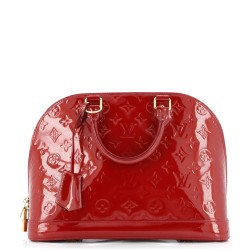 Alma Handbag Monogram Vernis PM