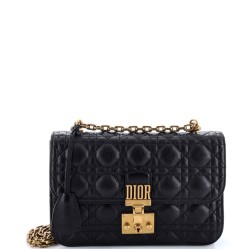 Dioraddict Flap Bag Cannage Quilt Lambskin Medium