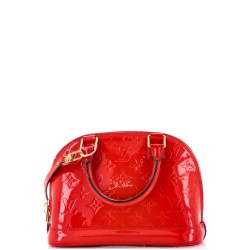 Alma Handbag Monogram Vernis BB