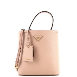Panier Bucket Bag Saffiano Leather Medium