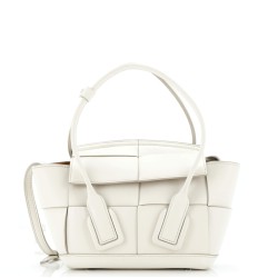 Arco Bag Maxi Intrecciato Leather Mini