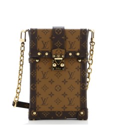 Vertical Trunk Pochette Reverse Monogram Canvas